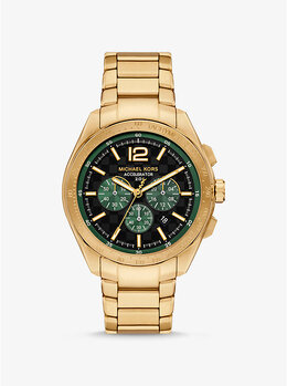 Крупные часы Accelerator 2.0 золотистого цвета Michael Kors, золотой mk9177 | gold