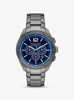 Крупногабаритные часы Accelerator 2.0 цвета оружейной стали Michael Kors, бронзовый mk9178 | gunmetal