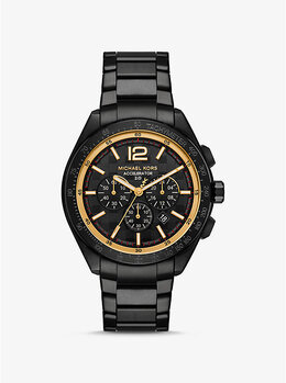 Крупные часы Accelerator 2.0 черного цвета Michael Kors, черный mk9179 | black