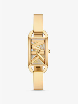 Мини-Часы с браслетом в стиле «империя паве» из золота Michael Kors, золотой mk4840 | gold