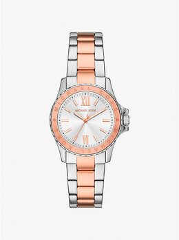 Мини-Часы Everest двухцветные Michael Kors, золотой mko1138 | rose gold