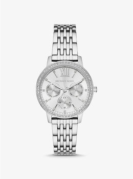Серебристые часы Melissa с паве Michael Kors, серебряный mko1082 | silver