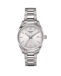 Женские часы PR100 из стали 34мм серебро Tissot, серебряный 33420 | plata