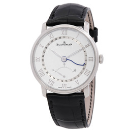Blancpain Villeret Ultra Slim Automatic White Dial Retrograde Mens Watch 6653q-1127-55b