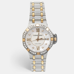 Concord Saratoga 02.3.15.1165 Women's Wristwatch with Aftermarket Diamonds - Art.No: 1125405