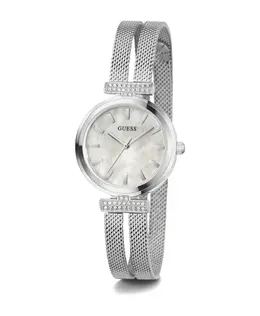 Женские наручные часы массив серебро 28 мм gw0471l1 Guess, серый 9859806069082 | grau