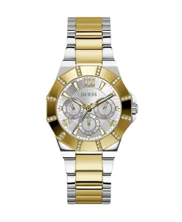 Женские наручные часы Sunray многофункциональные золото серебро 36 мм gw0616l2 Guess, желтый 9859821502810 | gelb