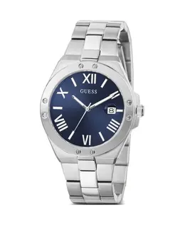 Мужские наручные часы Перспектива серебро 41 мм gw0276g1 Guess, серый 9859781460314 | grau