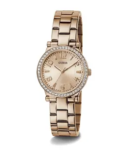 Женские наручные часы палевое золото 32 мм gw0686l3 Guess, коричневый 9859832316250 | braun