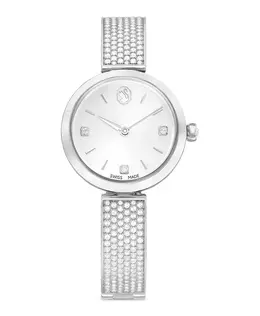 Женские часы Ilumina из нержавеющей стали 5671205 Swarovski, серый 9859871179098 | grau