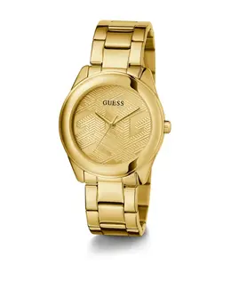 Женские наручные часы кубическое золото 40 мм gw0606l2 Guess, желтый 9859795878234 | gelb