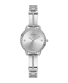 Женские наручные часы Беллини серебро 30 мм gw0022l1 Guess, серый 9859805348186 | grau