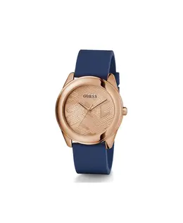 Женские наручные часы золото синие 40 мм gw0665l2 Guess, желтый 9841344151898 | gelb