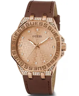 Женские наручные часы insignia gw0547l2 Guess, коричневый 9859760390490 | braun