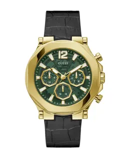 Мужские наручные часы многофункциональные с ребром золото 46 мм gw0492g3 Guess, желтый 9859779592538 | gelb