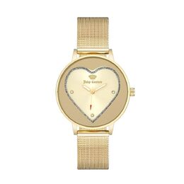 Золотые часы из нержавеющей стали Juicy Couture 0014732111 | gold