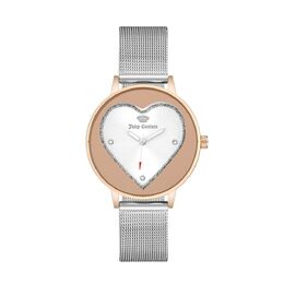 Серебряные часы из нержавеющей стали Juicy Couture 0014732127 | silver