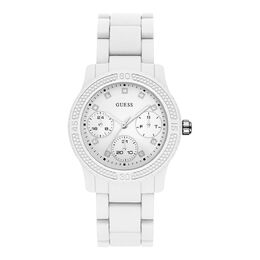 Белые резиновые часы Guess 0014679184 | white