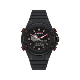 Часы из черной смолы Guess 0014679078 | black