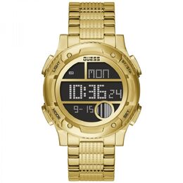 Золотые часы из нержавеющей стали Guess 0014678892 | gold