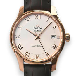 Omega De Ville Automatic Silver Dial Mens Watch 433.53.41.21.02.001