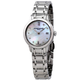BAUME & MERCIER CLASSIMA QUARTZ DIAMOND M0A10490 LADIES WATCH