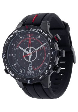 Часы INTELLIGENT QUARTZ TIDE TEMP COMPASS Timex, черный tx152f007-802 | schwarz