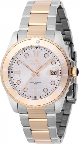 Invicta Pro Diver Quartz Silver Dial Ladies Watch Model No: 46691