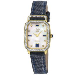 Gevril Pavia Diamond Mother of Pearl Dial Ladies Watch 13406