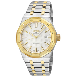 Gevril Gotham Automatic White Dial Mens Watch 49403b