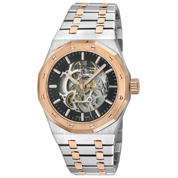 Gevril Gotham Automatic Black Dial Mens Watch 49421B