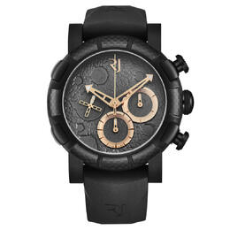 RJ Moon Dust Chronograph Automatic Grey Dial Mens Watch - Article: RJ.MD.CH.403.20