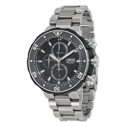 Oris ProDiver Chronograph Automatic - Black Dial Mens Watch (Ref. 01-774-7683)