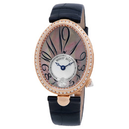 Breguet Reine De Naples Automatic Diamond Ladies Watch 8918br/5t/964/d00d3l