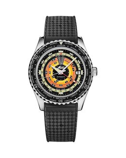 Часы Ocean Star Tribute Decompression Worldtimer, 41 мм Mido, черный 5123184 | black