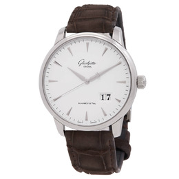 Glashütte Original Senator Excellence Panorama Date Automatic Silver Dial Mens Watch 1-36-03-05-02-51