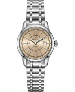 Hamilton American Classic Railroad Auto Beige Diamond Dial H40405121