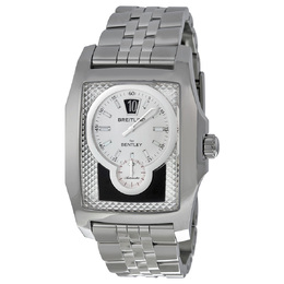 Pre-Owned Breitling Bentley Flying B Mens Watch A2836212-B844SS, Silver-tone Stainless Steel Case & Bracelet