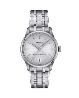 Часы Chemin des Tourelles Powermatic 80, 34 мм Tissot, цвет Silver 4707071 | silver