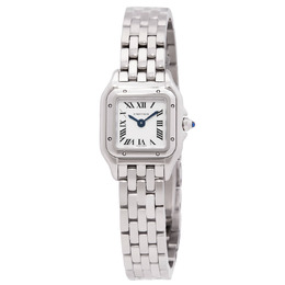 Cartier Panthere Mini Model Silver Dial Watch wspn0012