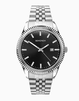 Мужские аналоговые часы черного цвета Sekonda 133898838 | black