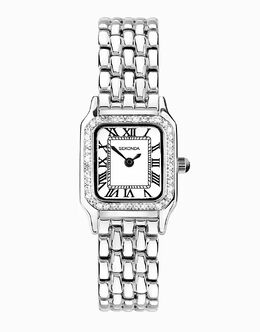 Женские аналоговые часы Monica 20 мм в серебряном цвете Sekonda 137393319 | silver