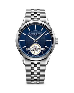 Часы Фрилансер, 42 мм Raymond Weil, цвет Blue 3386574 | blue/white/silver