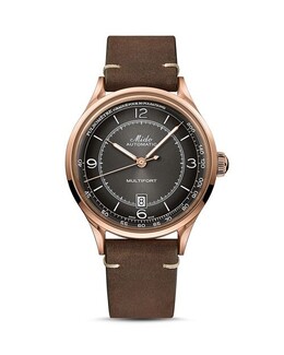 Часы Мультифорт, 40 мм Mido, цвет Brown 3449593 | black/brown