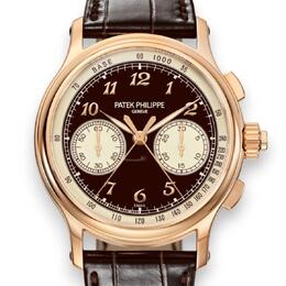 Patek Philippe Grand Complications Chronograph Hand Wind Brown Dial Mens Watch 5370R-001