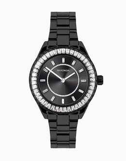 Женские аналоговые часы Margot 34 мм черного цвета Sekonda 139596492 | black