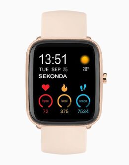 Умные часы Motion plus унисекс в розовом цвете Sekonda 139596701 | pink
