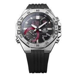 Часы Casio EDIFICESeries Men'ses Mens Black Analog, черный ecb-10p-1aef | black