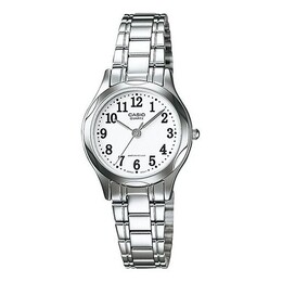 Часы Casio Stainless Steel Strap Silver Analog, цвет silver ltp-1275d-7b | silver