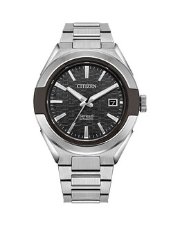 Часы Citizen Series 8, 41 мм, черный 5233765 | black/silver